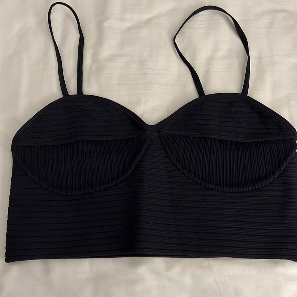 Garage bralette/ cropped tank